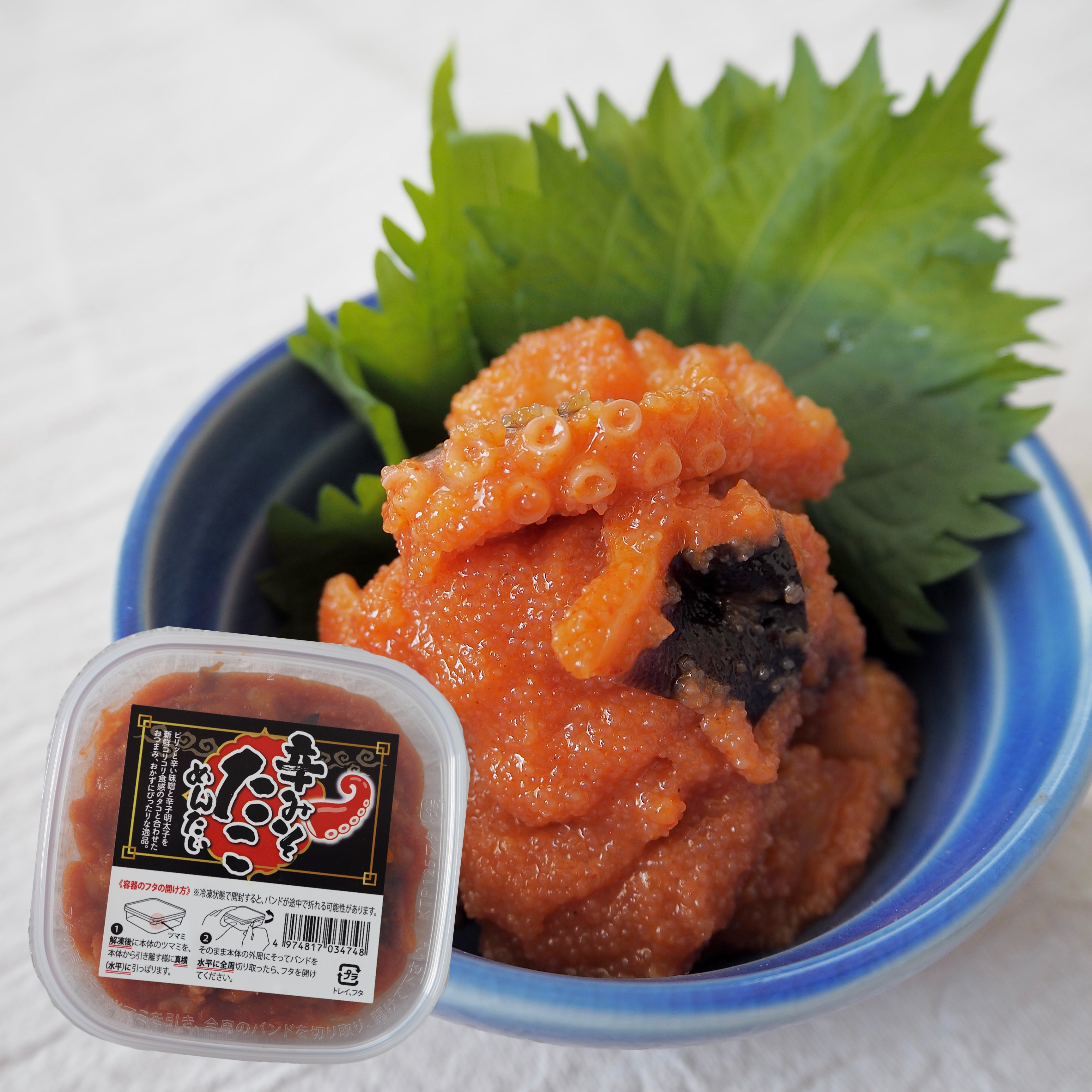 辛みそたこめんたい(冷凍) – オンライン直売店 | めんたいパーク神戸三田